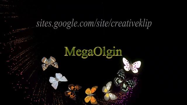 Футаж - Дефиле бабочек - Preview смотреть онлайн