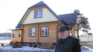 Отзыв о деревянном доме из оцилиндрованного бревна