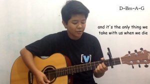 Ed Sheeran - Photograph (Basic Guitar Chords with Lyrics)