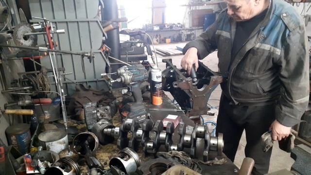 пятница с утра авто на диагностику и продолжаю двс готовить к сборке смотреть онлайн