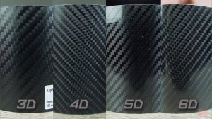 Какую пленку под карбон купить?! Визуальные отличия 3D, 4D, 5D и 6D пленок под карбон.