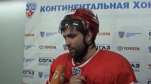 hc spartak 08/09 .12.10.Алекс  Дроздецкий #13