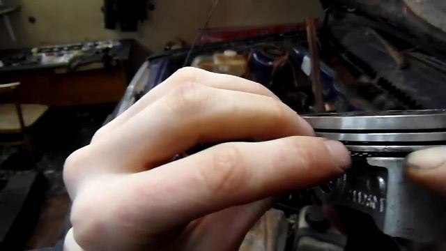 2.0 Теория ДВС: Ошибка установки маслосъемного наборного поршневого кольца