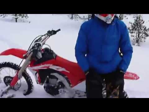 Эндуро  Первый в России Honda CRF450RX  2017-02-25