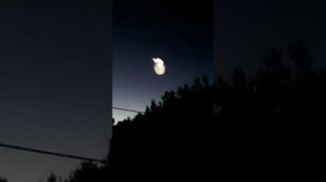 Ракета улетает в дальний космос с ракурса из за огорода. Это жесть...