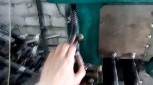Токарный станок ТВ 320, перенос электродвигателя.
