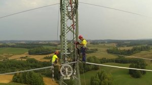 Строительство ВЛ⚡️400кВ⚡️в Польше