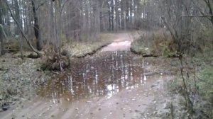 Вот на что способен ЗАЗ 968М Запорожец на бездорожье(через ручей)