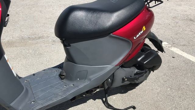 SUZUKI LETS 4 - недооценённый мопед. Обзор без слов.