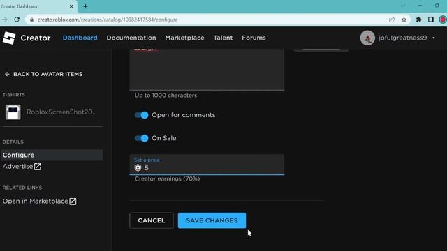 How To Sell A Shirt In Roblox Creator Dashboard! смотреть онлайн