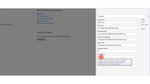 How to Install/Setup Python in Visual Studio 2015