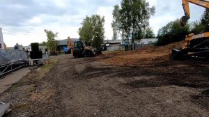 Погрузчик Case TV380B vs экскаватор Case 695