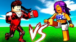 ЭВОЛЮЦИЯ БОКСА С ДРУЗЬЯМИ В СИМУЛЯТОРЕ Boxing Friends Simulator В РОБЛОКС !