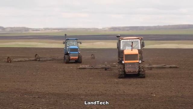 Закрытие влаги на двух гусеничных тракторах ВТГ-90 и Агромаш-90ТГ!
