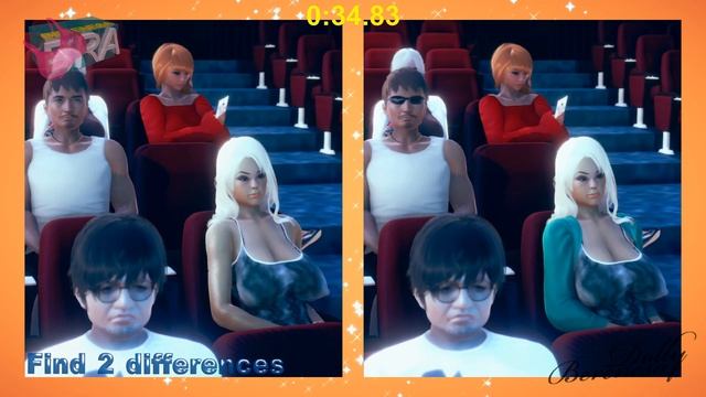 Find 2 differences #2 (by Berenesa Honey Select 2) смотреть онлайн