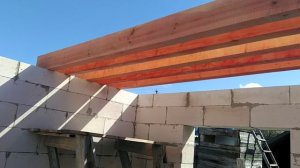 Как самому закинуть балки перекрытия на 2й этаж