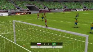 футбол, товарищеский,матч,Россия.бразилия