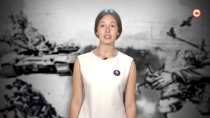 Виктория Ражкова читает письмо солдату (Za нашу Победу)