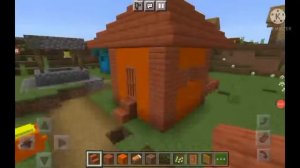 Строительство деревни Смешариков в Майнкрафт #2 Строим дом для Копатыча