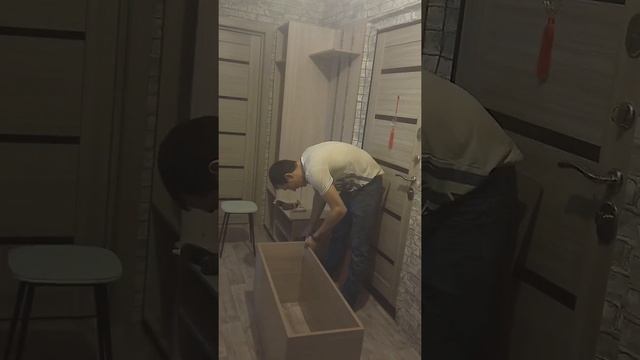 сборка мебели прихожая смотреть онлайн