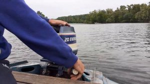 лодочный мотор evinrude 20