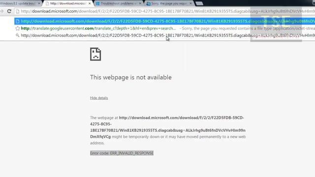 Error Code: ERR_INVALID_RESPONSE in Chrome смотреть онлайн