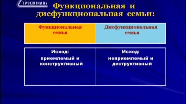 PT207 Rus 32. Функциональные и дисфункциональные семьи. смотреть онлайн