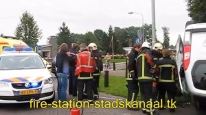 verkeersongeval+beknelling schotlandlaan onstwedderweg.stadskanaal 19 9 2010