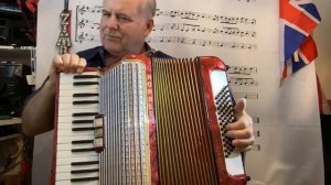 Аккордеон "HOHNER" и его настройка при помощи тюнера 001