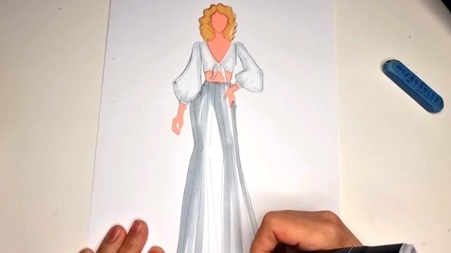 FASHION SKETCHING | NAZLI ART | MODE SKIZZIEREN # MODA ÇIZIMI смотреть онлайн