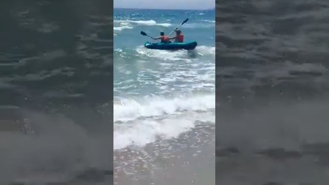 canoa gonfiabile Fabio in mare agitato смотреть онлайн