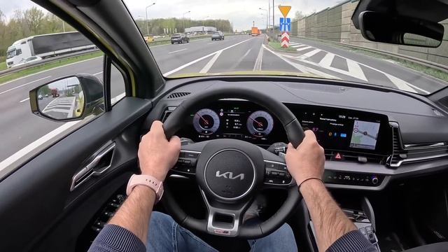 2023 Kia Sportage GT-Line [1.6 T-GDi HEV 230HP] |0-100| POV Test Drive #1714 Joe Black смотреть онлайн