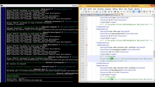 iib - create bar file with maven plugin - IBM Integration Bus смотреть онлайн