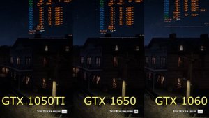 GTX 1050TI vs GTX 1650 vs GTX 1060 (Notebook/Laptop). Red Dead Redemption 2 Comparison.