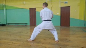 КАРАТЭ И КОБУДО: ката ГОДЖУШИХО САЙ / KARATE & KOBUDO: GOJUSHIHO SAI