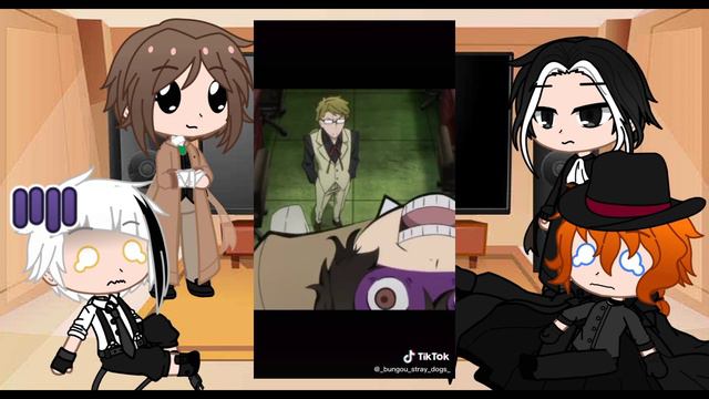 || Реакция бродячих псов || Gacha Club || 1/4 ||