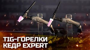 ГОРЕЛКИ ДЛЯ АРГОНОДУГОВОЙ СВАРКИ КЕДР TIG-26FX EXPERT И КЕДР TIG-500 EXPERT