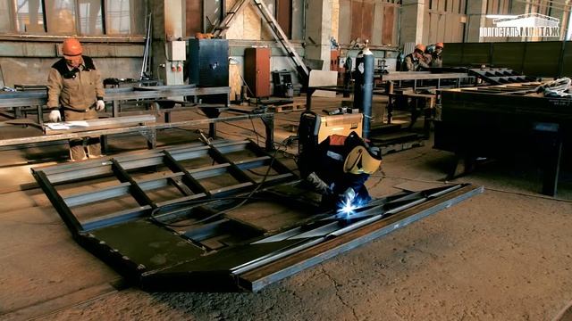 Производство строительных металлоконструкций в Саратове. АО МПП 