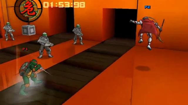 Прохождение TMNT 2: Battle Nexus: Эпизод 4-5 "Глубокая промышленная фабрика" смотреть онлайн