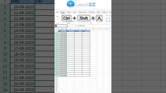 Date to Text #exceltips #excel #exceltricks #learnexcel #learning #microsoft #exceltutorial #excel