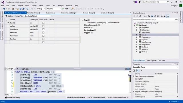 C# Full Project Tutorial(Car Rental Management System)With source code