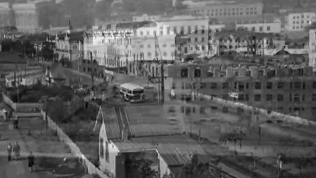 1940-60 г.г. Тюмень. Прогулка по Базарной площади
