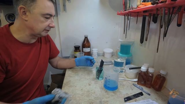 Опять состав для химического чернения. :) смотреть онлайн