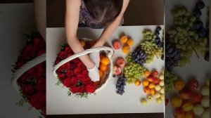 Как оформить корзину с фруктами без проколов