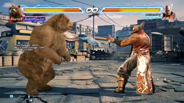Tekken 7 kuma combo showcase 100 damage смотреть онлайн