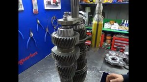 Сборка коробки передач ZF16S2530 от автомобиля Рено