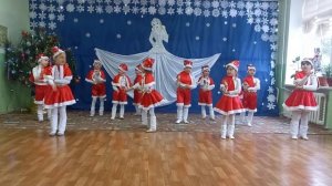 новогодний танец 2021-22 дети 5-6 лет