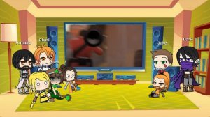 Gacha Life reaction - Реакция Братства Серебряной длани (ОС) на Meet the Soldier - Team Fortres 2