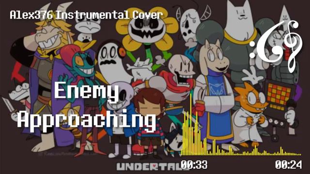 Undertale - Enemy Approaching (Alex376 Instrumental Cover) смотреть онлайн