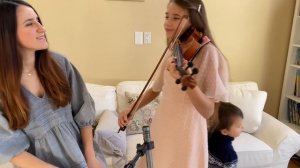 My Heart Will Go On (Titanic) - Karolina Protsenko with Mommy singing